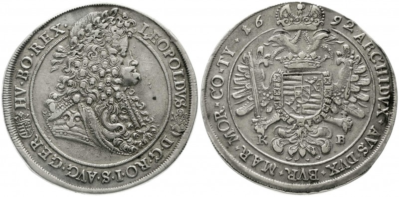 Römisch Deutsches Reich, Haus Habsburg, Leopold I., 1657-1705
Breiter Reichstal...