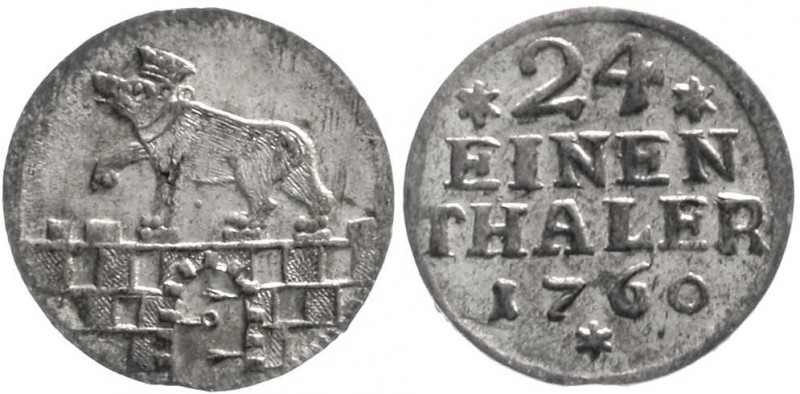 Altdeutsche Münzen und Medaillen, Anhalt-Bernburg, Victor Friedrich, 1721-1765
...