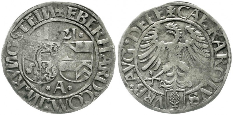 Altdeutsche Münzen und Medaillen, Augsburg-Bistum, Eberhard VI. von Epstein-Köni...
