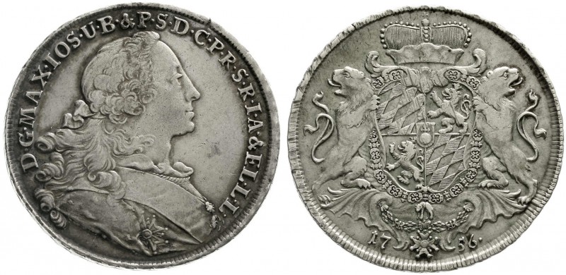 Altdeutsche Münzen und Medaillen, Bayern, Maximilian III. Joseph, 1745-1777
Wap...