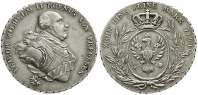 Altdeutsche Münzen und Medaillen, Brandenburg-Preußen, Friedrich Wilhelm II., 1786-1797
Konventionstaler 1794. Für den Handel mit Süddeutschland. 
s...