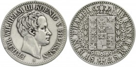Altdeutsche Münzen und Medaillen, Brandenburg-Preußen, Friedrich Wilhelm III., 1797-1840
Taler 1828 A. sehr schön, kl. Schrötlingsfehler