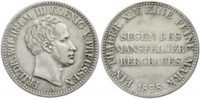 Altdeutsche Münzen und Medaillen, Brandenburg-Preußen, Friedrich Wilhelm III., 1797-1840
Ausbeutetaler 1828 A. gutes sehr schön