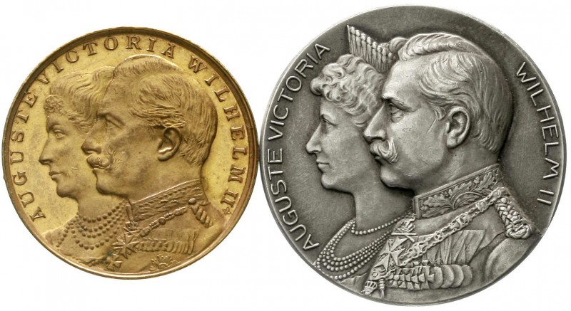 Altdeutsche Münzen und Medaillen, Brandenburg-Preußen, Wilhelm II., 1888-1918
2...