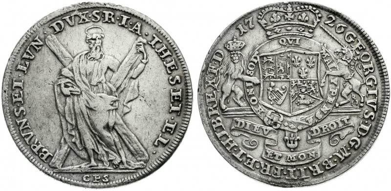 Altdeutsche Münzen und Medaillen, Braunschweig-Calenberg-Hannover, Georg I., 171...