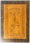 Medaillen, Drittes Reich
Rechteckige Holzplakette 1937 für besondere Leistungen. Reichsbund Deutscher KLeingärtner, Landesgruppe Gross-Hamburg. 125 X...