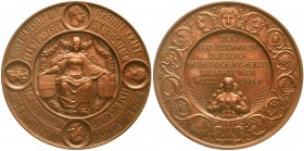Medaillen, Medicina in Nummis, Kongresse, Österreich
Bronzemedaille 1856, von Radnitzky a. d. 32. Versammlung deutscher Naturforscher u. Ärzte, gewid...
