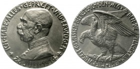 Medaillen, Münchner Medailleure, Karl Goetz
Zinkmedaille 1914 Mobilisierung der österreichischen Armee. 84 mm. 
sehr schön/vorzüglich