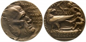 Medaillen, Münchner Medailleure, Karl Goetz
Bronzemedaille 1921. Volksabstimmung in Oberschlesien. 58 mm. 
vorzüglich