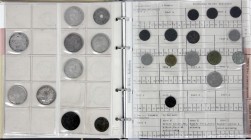 Kolonien und Nebengebiete, Lots
Album mit 258 Münzen ab 1890. Dabei viel Deutsch Ostafrika mit 4 X 1/2 und 7 X 1 Rupie sowie Lochgeld und div. 20 Hel...