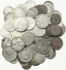 LOTS, Deutsche Münzen bis 1871
70 Stück: Talerteilstücke und Kleinmünzen verschiedener Münzstände vom 15. bis 19. Jh. U.a. Braunschweig 16 Gute Grosc...