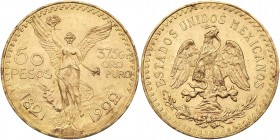 Mexico. 50 Pesos, 1922. PCGS MS64