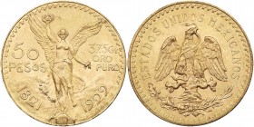 Mexico. 50 Pesos, 1929. PCGS UNC
