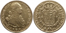 Spain. 2 Escudos, 1807-FA (Madrid). F