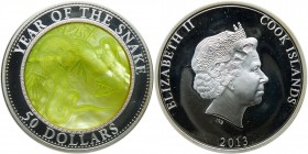 Cook Islands. 50 Dollars, 2013. PF
