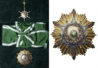 Egypt. Monarchy in Exile, Order of Muhammad Ali, Knight Grand Cross set of Insignia. EF