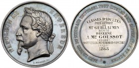 France. Medal, (1868). EF