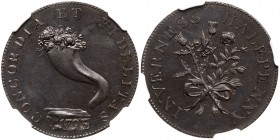 Scotland - Inverness. Halfpenny, 1793. NGC MS64