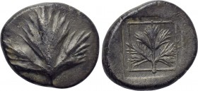 SICILY. Selinos. Didrachm (Circa 515-480/70 BC).