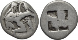 THRACE. Thasos. Drachm (Circa 500-480 BC).