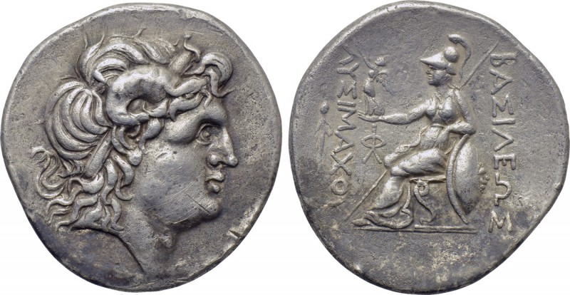 KINGS OF THRACE. Lysimachos (305-281 BC). Tetradrachm. Parion. 

Obv: Diademed...