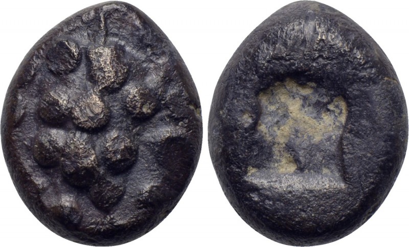 THRACO-MACEDONIAN REGION. Uncertain. Tetrobol (Circa 520-500 BC). 

Obv: Grape...