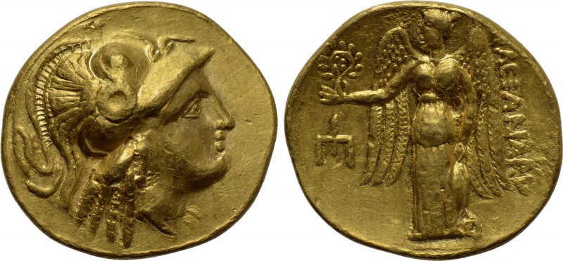 KINGS OF MACEDON. Alexander III 'the Great' (336-323 BC). GOLD Stater. Imitating...