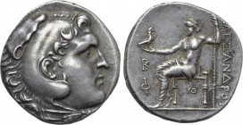 KINGS OF MACEDON. Alexander III 'the Great' (336-323 BC). Tetradrachm. Phaselis. Dated CY 2 (217/6 BC).