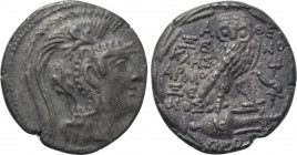 ATTICA. Athens. Tetradrachm (91/0 BC). New Style Coinage. Xenokles and Armoxenos, magistrates.