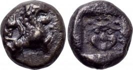 ASIA MINOR. Uncertain. Hemidrachm or Triobol (5th century BC).