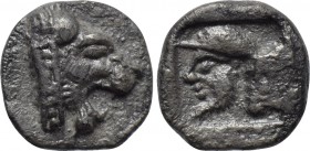 ASIA MINOR. Uncertain. Hemiobol (Circa 6th century BC).