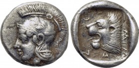 TROAS. Assos. Triobol (Circa 450-400 BC).