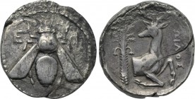 IONIA. Ephesos. Tetradrachm (Circa 390-325 BC). Zoilos, magistrate.