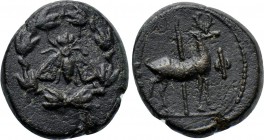 IONIA. Ephesos. Ae (Circa 50-27 BC).