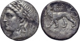 IONIA. Miletos. Didrachm (Circa 290-281 BC). Moirias, magistrate.