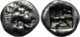 CARIA. Lindos. Obol (Circa 550-500 BC).