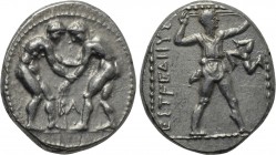 PAMPHYLIA. Aspendos. Stater Circa 380/75-330/25 BC.
