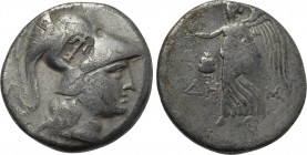 PAMPHYLIA. Side. AR Tetradrachm (Circa 205-190 BC).
