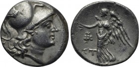 PAMPHYLIA. Side. AR Drachm (Circa 205-190 BC).