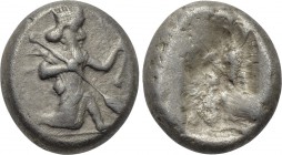 ACHAEMENID EMPIRE. Time of Artaxerxes I to Artaxerxes II (Circa 450-375 BC). Siglos. Sardes�.
