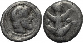 KYRENAICA. Kyrene. Drachm (Circa 480-435 BC).