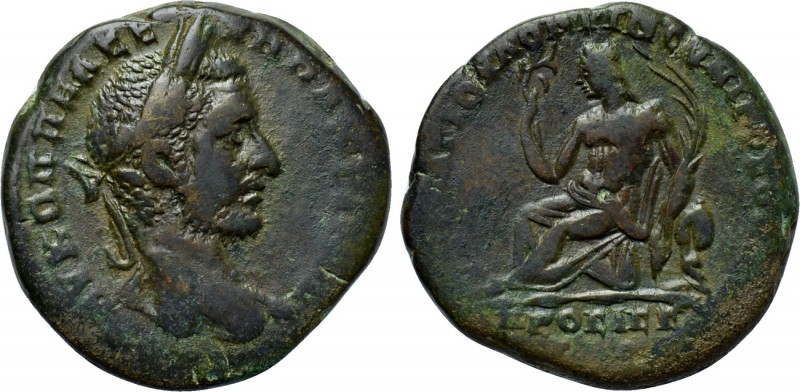 MOESIA INFERIOR. Nicopolis ad Istrum. Macrinus (217-218). Ae. Statius Longinus, ...