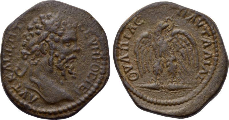 THRACE. Pautalia. Septimius Severus (193-211). Ae. 

Obv: AVT K Λ CEΠΤ CEVHPOC...