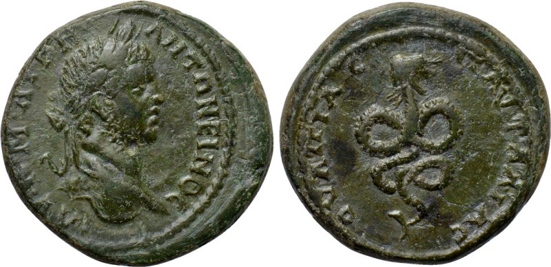 THRACE. Pautalia. Caracalla (198-217). Ae. 

Obv: AV K M AVPH ANTΩNEINOC. 
La...