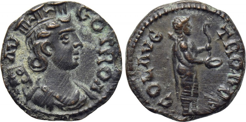 TROAS. Alexandria. Pseudo-autonomous. Time of Gallienus (260-268). Ae As. 

Ob...