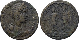 LYDIA. Hypaepa. Plautilla (Augusta, 202-205). Ae. Menander Bassianus, magistrate.