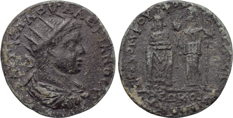 LYDIA. Sardis. Valerian I (253-260). Ae. Dom. Rufus, asiarch. 

Obv: AVT K Π Λ...