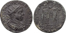 LYDIA. Sardis. Valerian I (253-260). Ae. Dom. Rufus, asiarch.