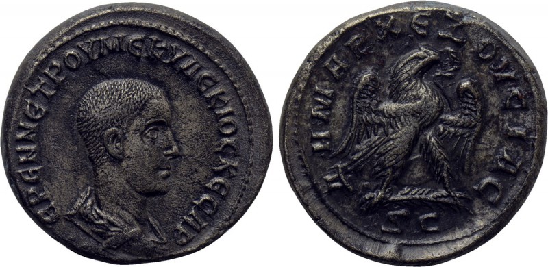 SELEUCIS and PIERIA. Antioch. Herennius Etruscus (Caesar, 249-251). Tetradrachm....