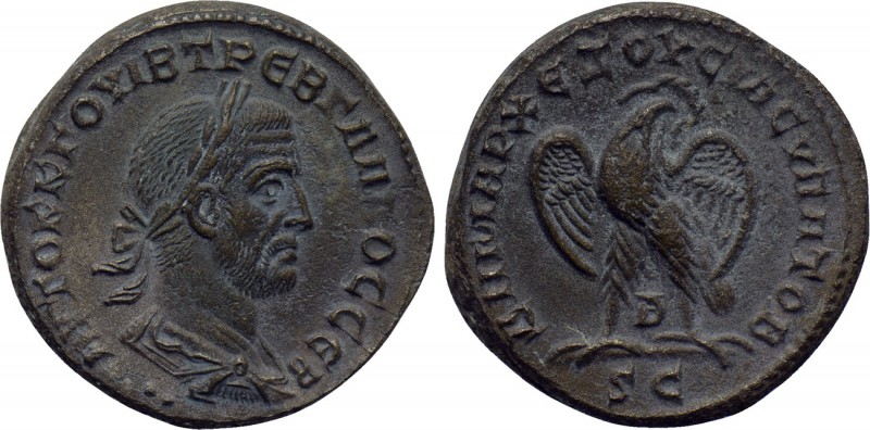 SELEUCIS and PIERIA. Antioch. Trebonianus Gallus (251-253). Tetradrachm. 

Obv...